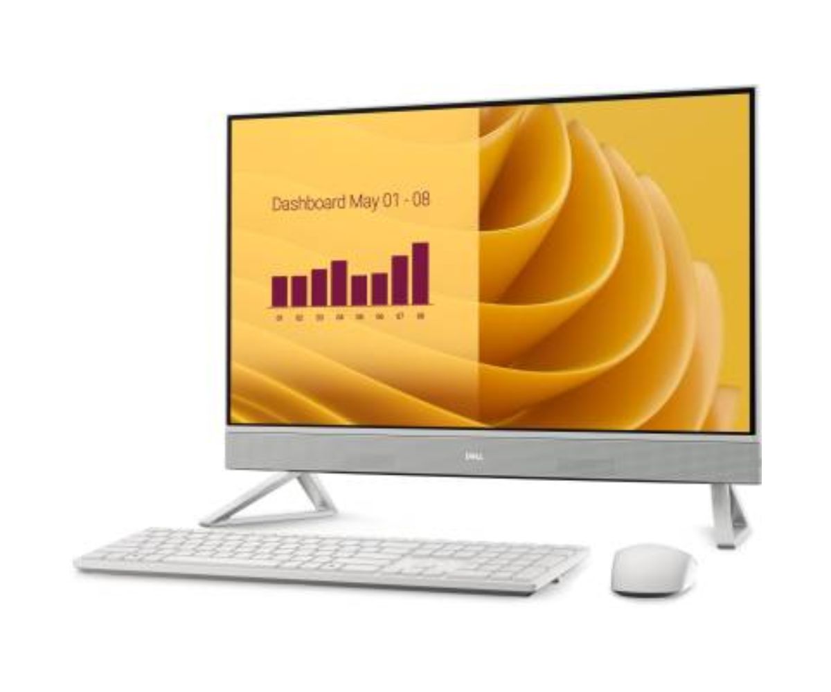 Dell 27 AIO|C7 -150U|32GB|2TB SSD|Intel Graphics|W11 Home|WLAN + BT|27.0" FHD|Wireless Kb &…