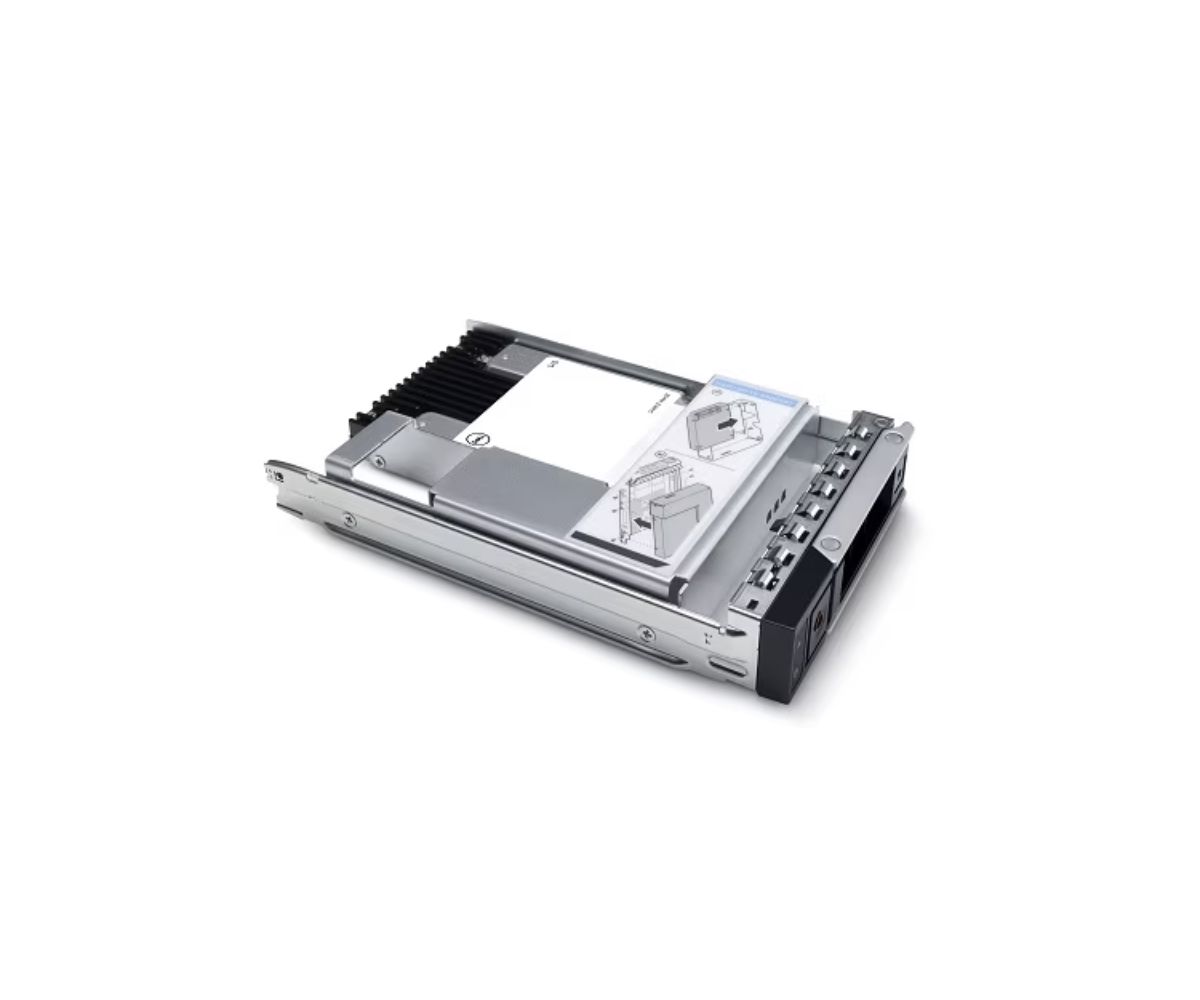 Dell 1.92TB SSD SATA Read Intensive 6Gbps 512e 2.5in with 3.5in HYB CARR, Hot-Plug, CUS Kit